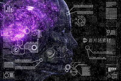 Neural Networks Circuitry Close Up